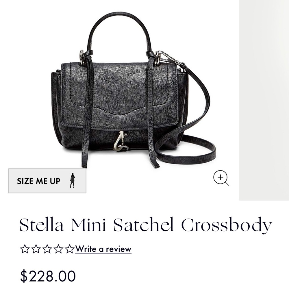 ✨NWT✨Rebecca Minkoff Stella Mini Satchel Crossbody